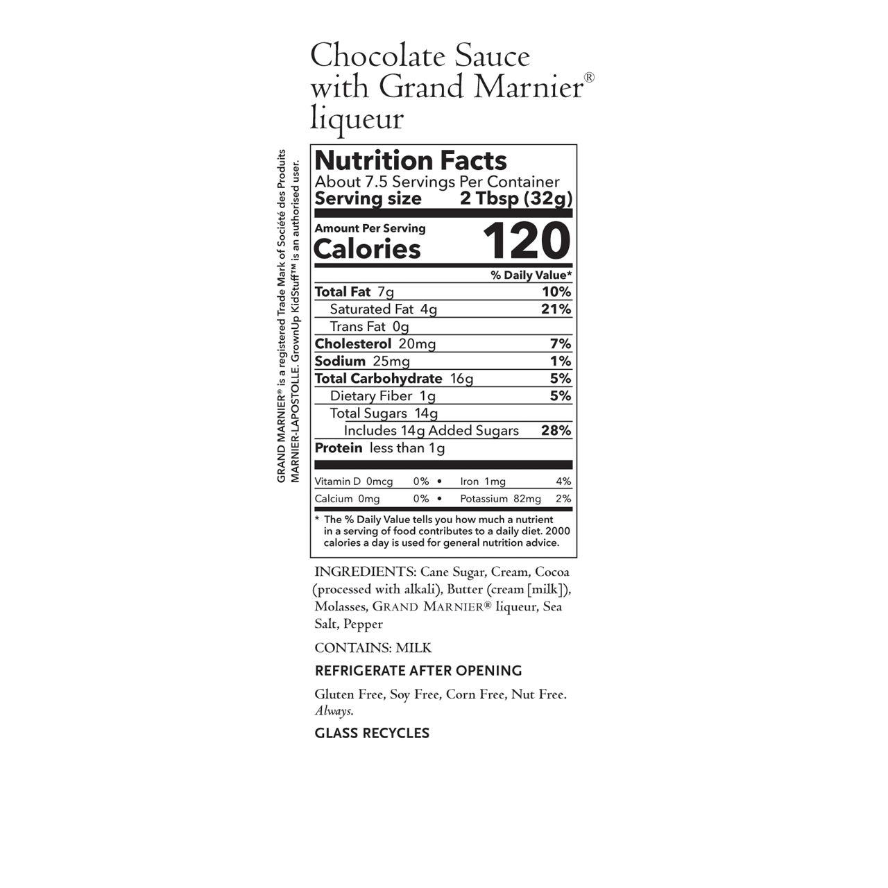 Chocolate Sauce with Grand Marnier® Liqueur