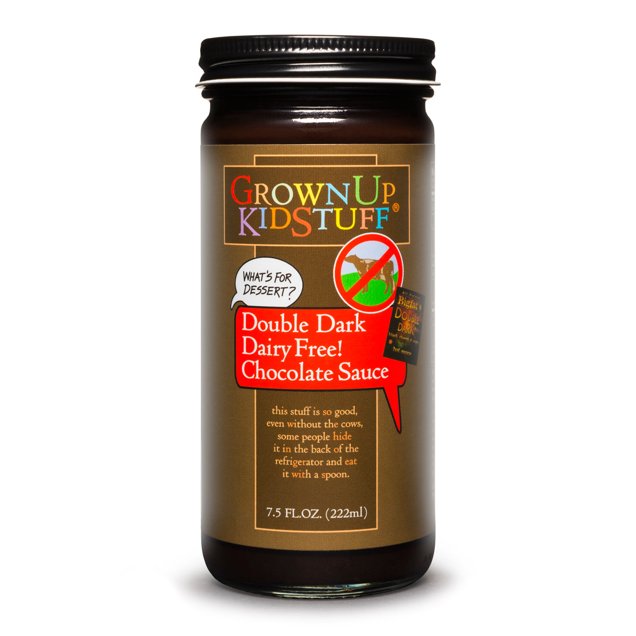 Double Dark Dairy Free! Chocolate Sauce